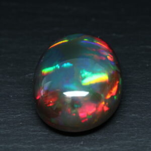 GIA certified black opal