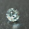 Runder, brillantgeschliffener Aquamarin